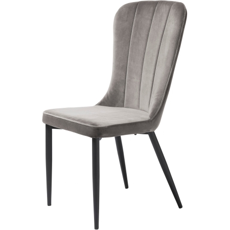 41980007-HUDSON-CHAIR-GREY-VELVET_1 Kėdė Hudson