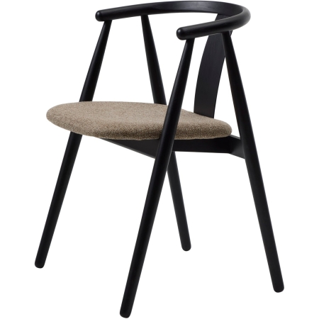 49560012-RELATE-ARMCHAIR-BLACK-LATTE-SEAT_1 Fotelis Relate