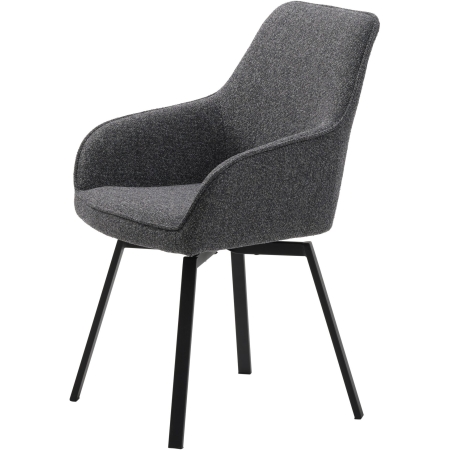 49590000-ALMA-CHAIR-DARK-GREY-MELANGE_1 Fotelis Alma