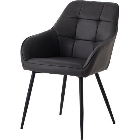 50800002-NOLAN-ARMCHAIR-SQUARE-DARK-GREY-PU_1 Fotelis Nolan