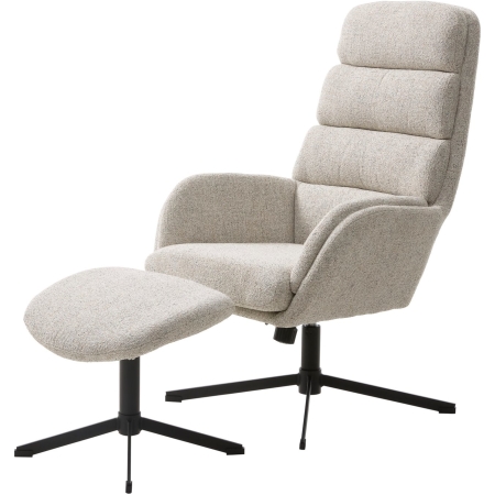 55910000-SIFTON-RECLINER-FOOTSTOOL-OFFWHITE-MELANGE_1 Poilsio krėslas Sifton