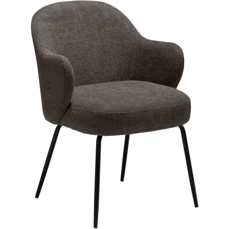 bae-armchair-major-brown-boucle-fabric-w-black-metal-legs_100209102-01-main Fotelis BAE