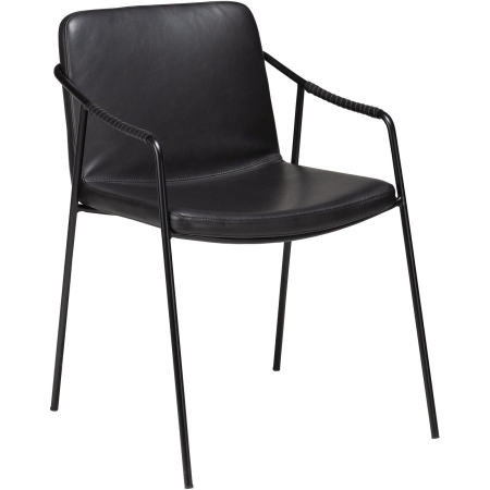 boto-chair-vintage-black-art-leather-with-black-legs-100310300-01-main Fotelis BOTO