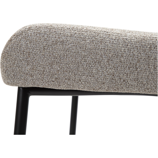 glam-bar-stool-pebble-earth-boucle-fabric-with-black-metal-legs-200206105-07-detail2 Baro kėdė GLAM