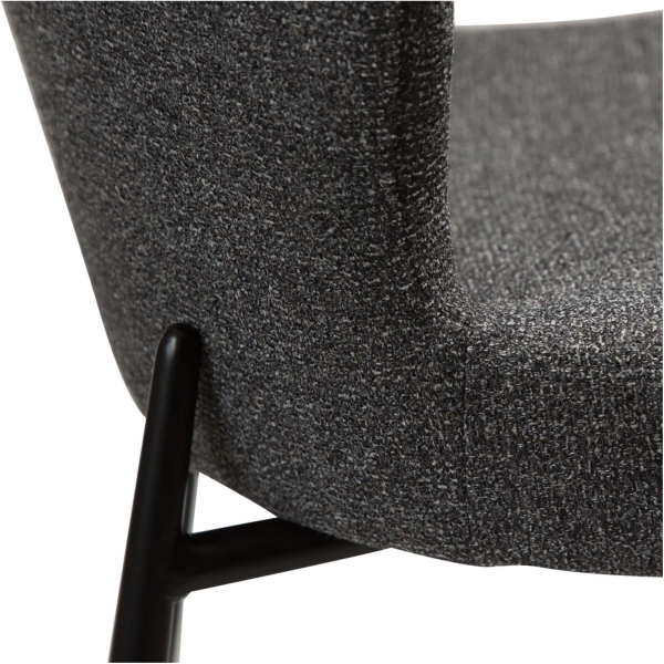 glam-bar-stool-pebble-grey-boucle-fabric-with-black-metal-legs-200206102-07-detail2 Baro kėdė GLAM