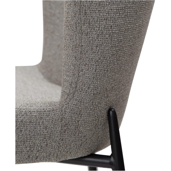 glam-counter-stool-pebble-earth-boucle-fabric-w-black-metal-legs_300206105-06-detail1 Pusbario kėdė GLAM
