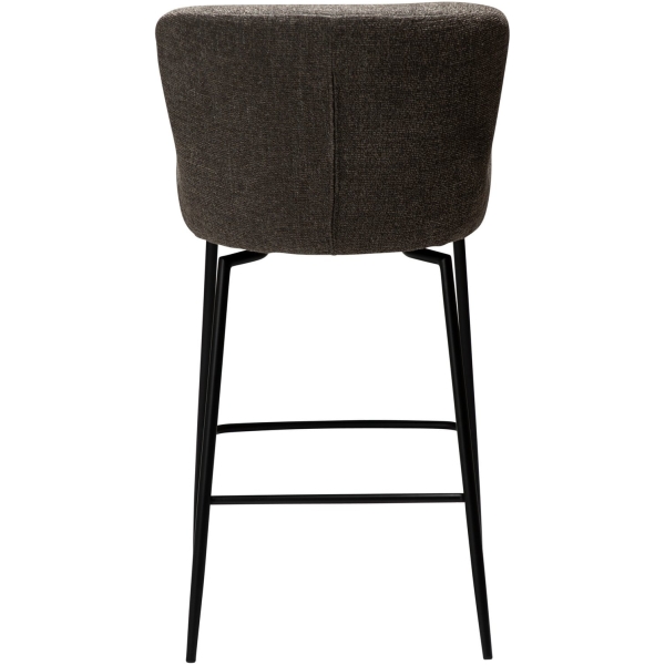 glam-counter-swivel-major-brown-boucle-w-black-swivel-legs_300308304-04-back Pusbario kėdė GLAM