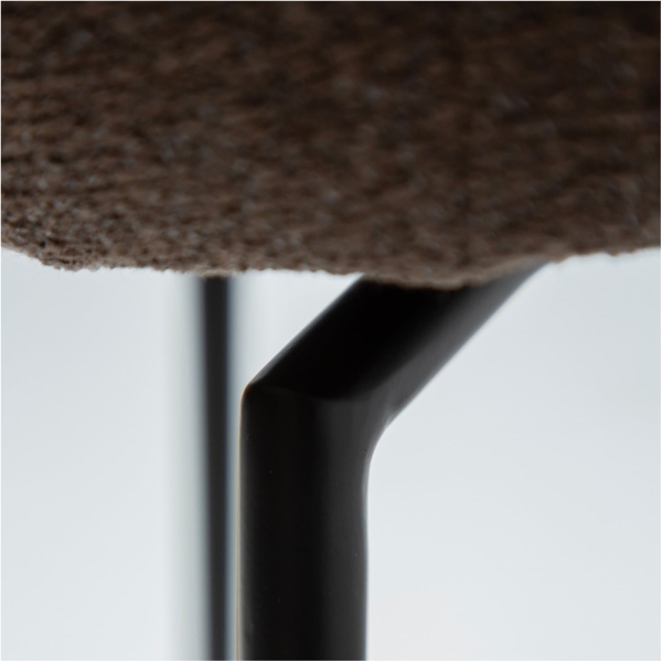 glam-counter-swivel-major-brown-boucle-w-black-swivel-legs_300308304-08-detail3 Pusbario kėdė GLAM