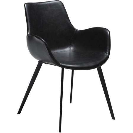 hype-armchair-vintage-black-art-leather-with-black-metal-legs-100690810-01-main Fotelis HYPE