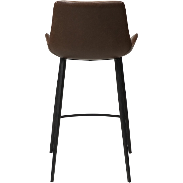 hype-counter-stool-vintage-cocoa-art-leather-with-black-metal-legs-200490820-04-back Pusbario kėdė HYPE