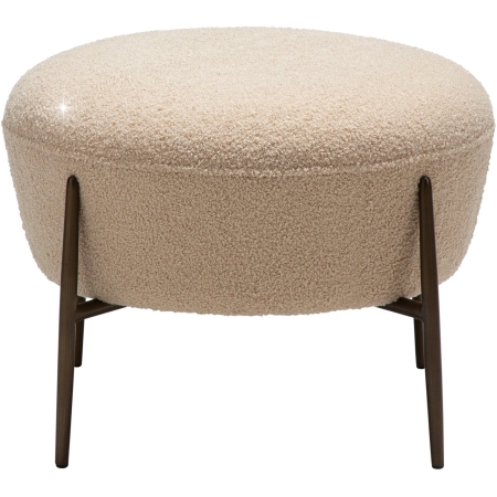 orbit-footstool-frosted-almond-rpes-boucle-fabric-w-antique-brass-metal-legs_700206130-02-profile Pufas ORBIT