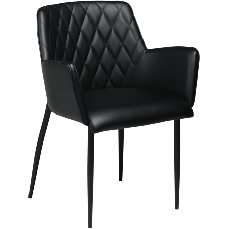 rombo-chair-black-art-leather-with-black-metal-legs-100690460-01-main Fotelis ROMBO