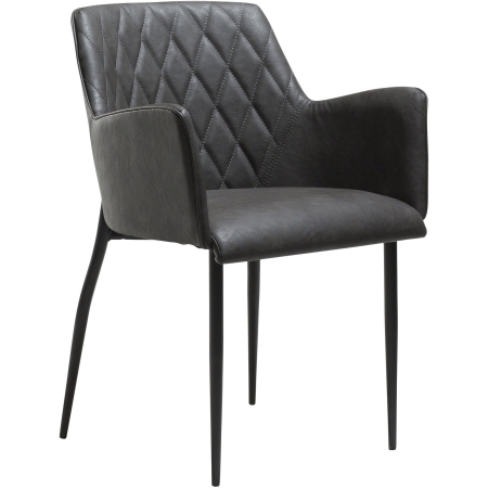 rombo-chair-vintage-grey-art-leather-with-black-metal-legs-100690480-01-main Fotelis ROMBO