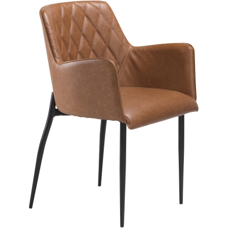 rombo-chair-vintage-light-brown-art-leather-with-black-metal-legs-100690470-01-main Fotelis ROMBO