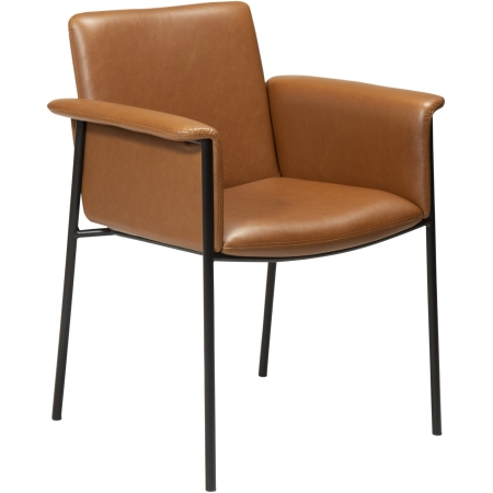 vale-armchair-vintage-light-brown-art-leather-with-black-metal-legs-100500986-01-main Fotelis VALE
