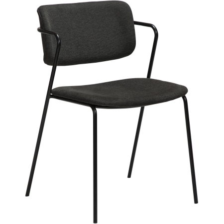zed-chair-crow-black-fabric-with-black-metal-legs-100103102-01-main Kėdė ZED
