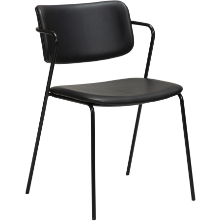 zed-chair-vintage-black-art-leather-with-black-metal-legs-100103100-01-main Kėdė ZED