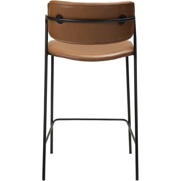 zed-counter-stool-vintage-light-brown-art-leather-with-black-metal-legs-300103101-04-back Pusbario kėdė ZED