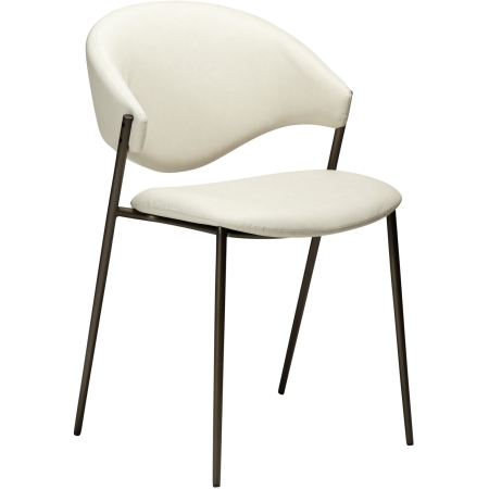 zone-chair-frosted-almond-faux-leather-w-antique-brass-legs_100107403-01-main Kėdė ZONE
