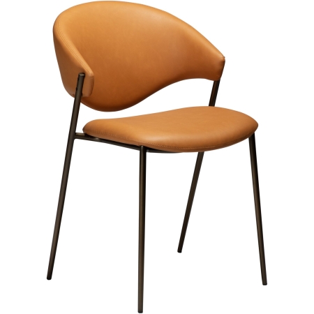 zone-chair-pumpkin-spice-faux-leather-w-antique-brass-legs_100107404-01-main Kėdė ZONE
