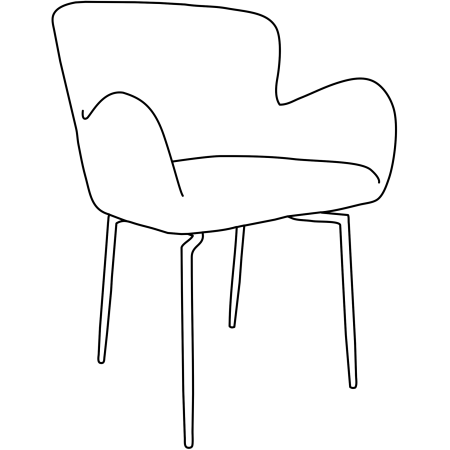 Kėdė GLAM